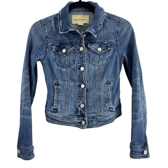 Pilcro and the Letterpress Anthropologie Slim Cropped Jacket Size XS Y2k 90s - Picture 1 of 9